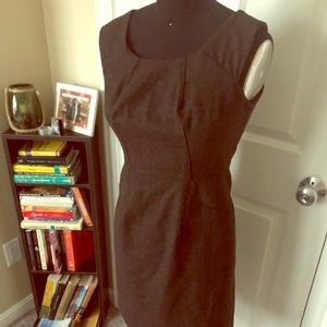 BANANA REPUBLIC Professional Brown Tweed Dress